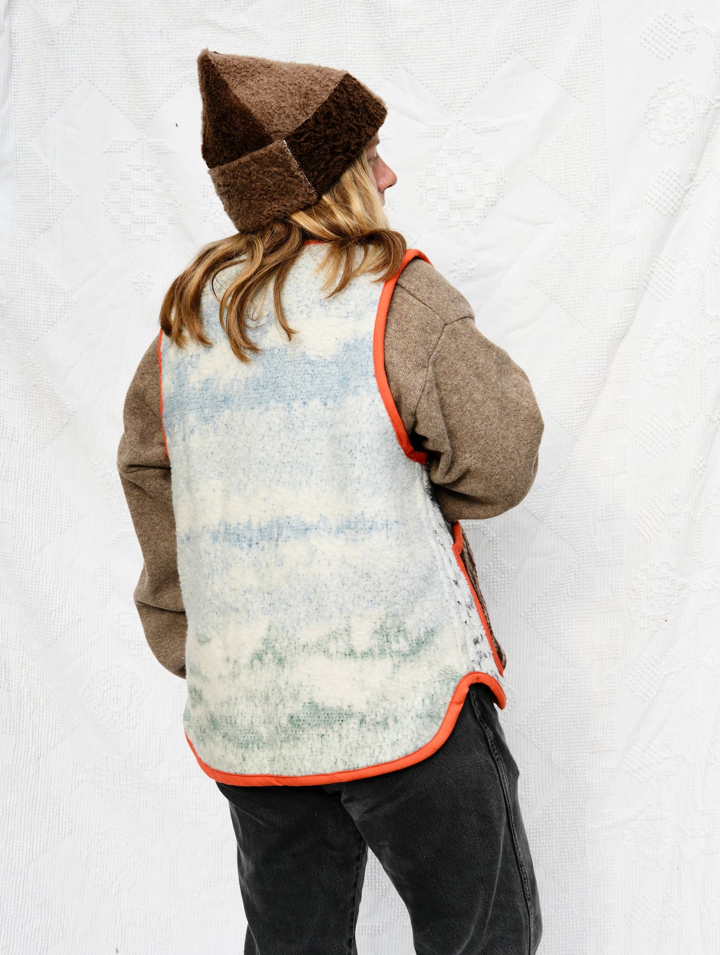 Camo Blanket Vest (S/M)