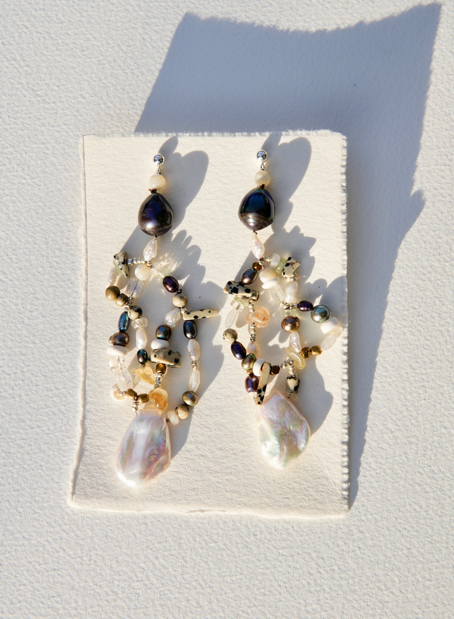 Pearly Sculpture Drops #12