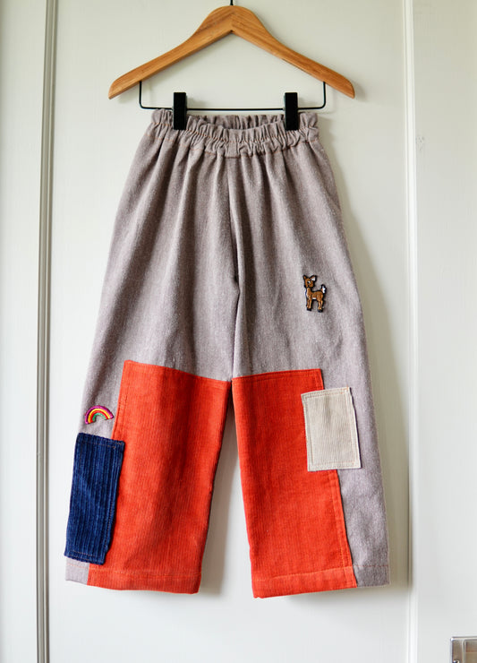 Patchy Cords with Patches (4/5y)