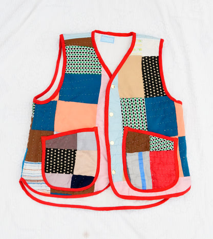 Square Quilt Vest (L/XL)
