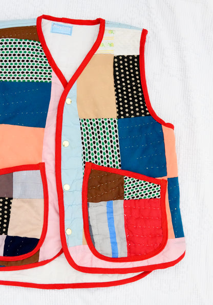 Square Quilt Vest (L/XL)