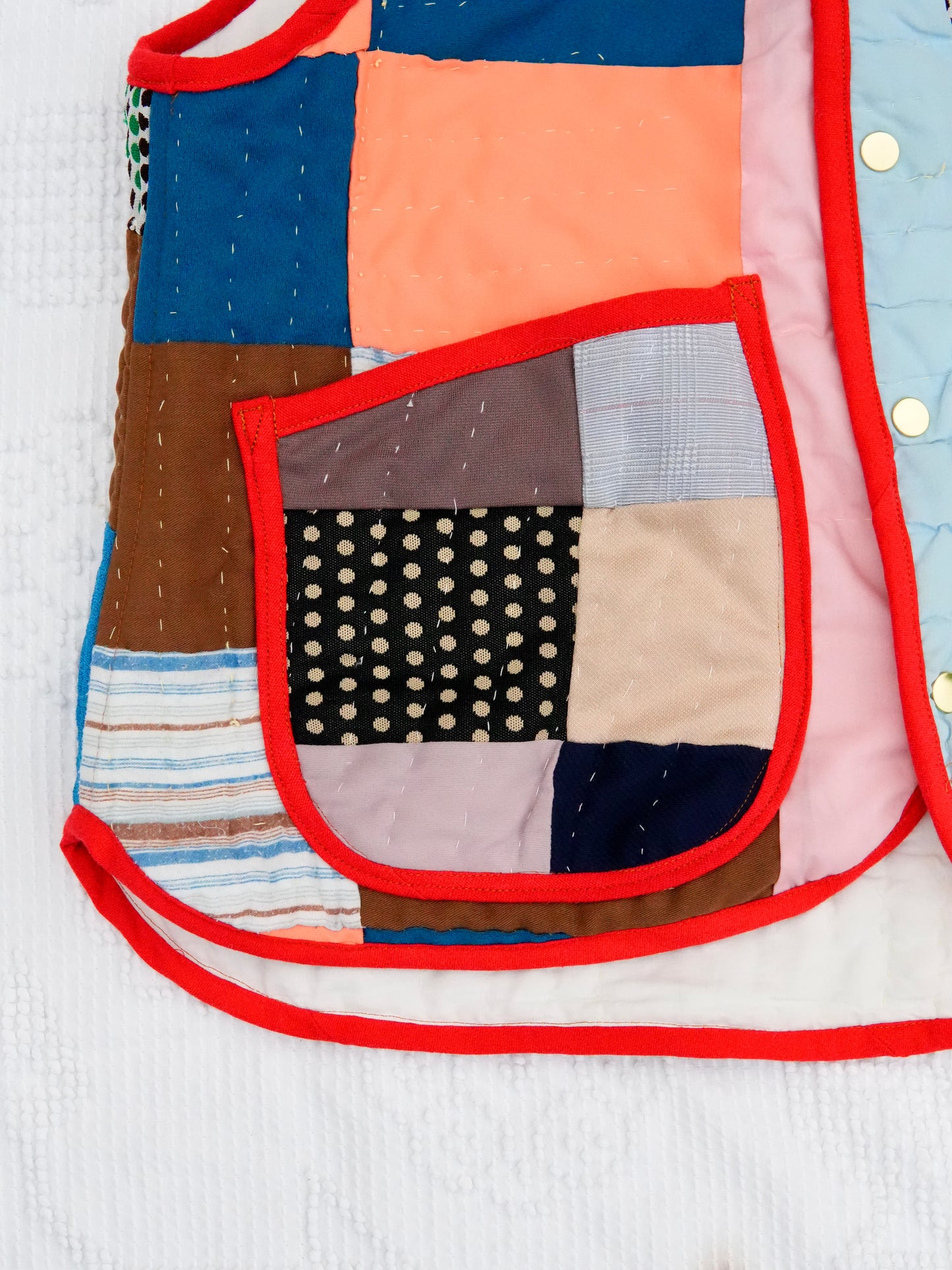 Square Quilt Vest (L/XL)