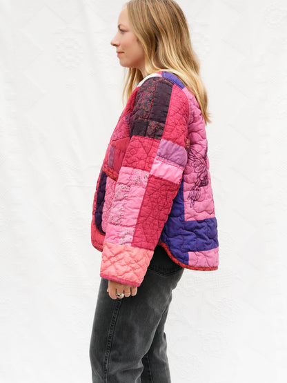 Overdyed Quilt Coat (M/L)
