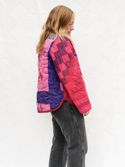 Overdyed Quilt Coat (M/L)