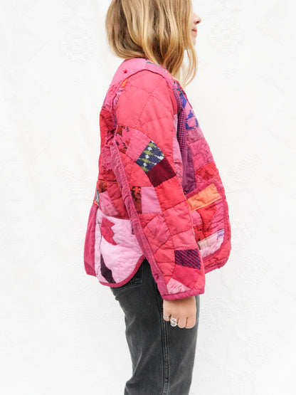 Overdyed Quilt Coat (S/M)