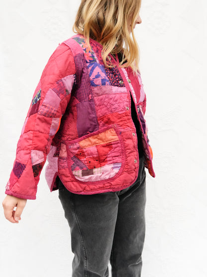 Overdyed Quilt Coat (S/M)