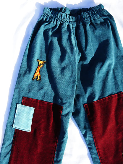 Patchy Cords with Patches (4/5Y)