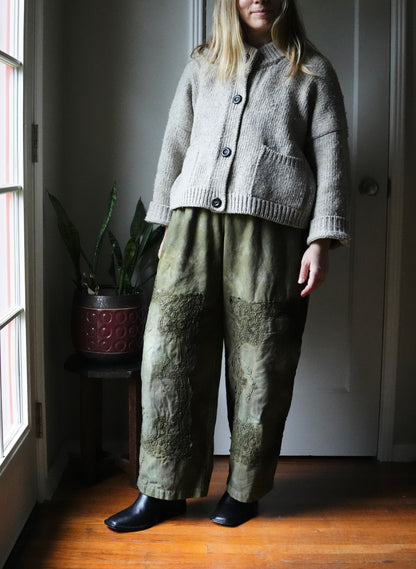 Overdyed Easy Pants L/XL (Moss)
