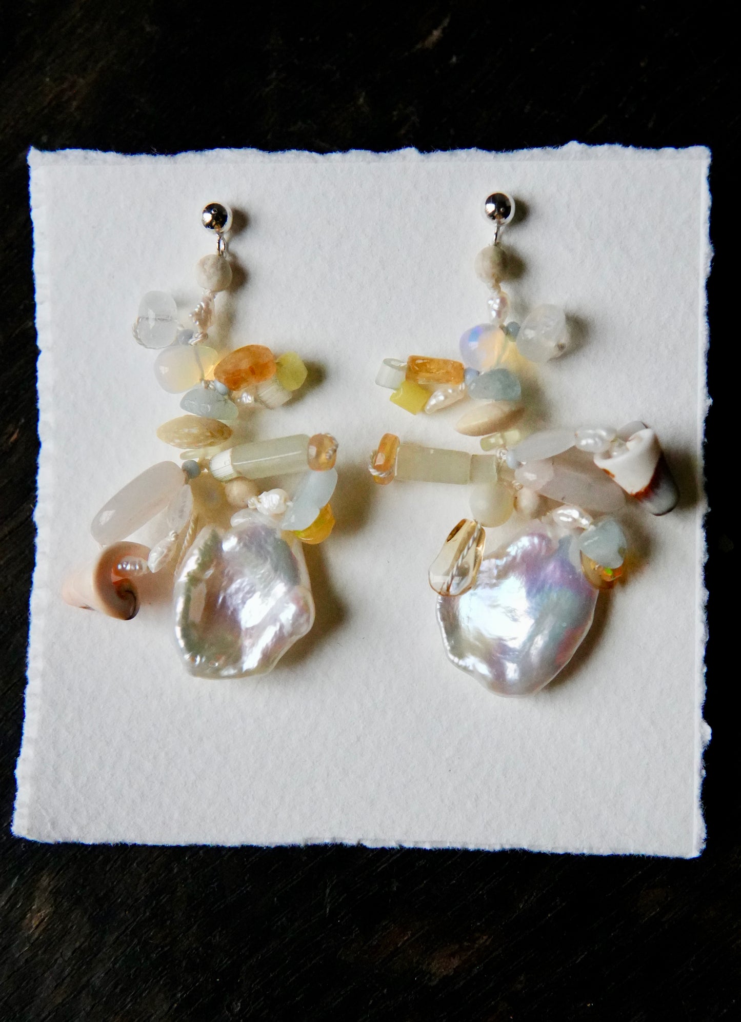 Pearly Sculpture Drops #22