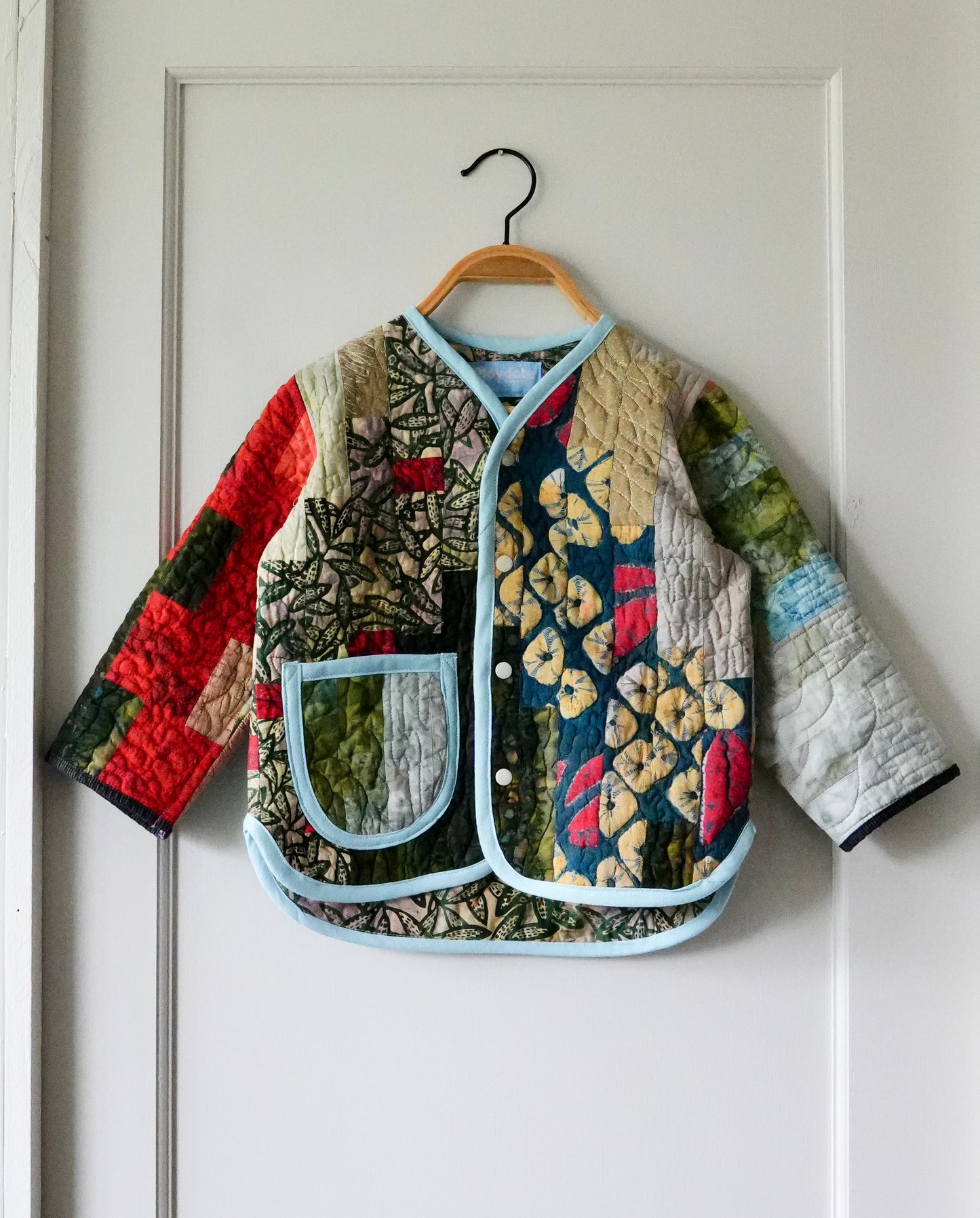 Batik & Silk Quilt Liner Coat (2/3y)