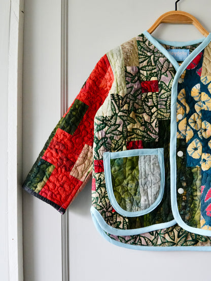 Batik & Silk Quilt Liner Coat (2/3y)