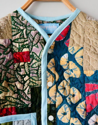 Batik & Silk Quilt Liner Coat (2/3y)