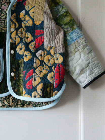 Batik & Silk Quilt Liner Coat (2/3y)