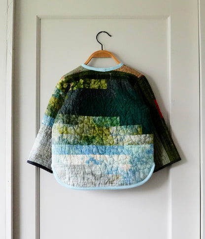 Batik & Silk Quilt Liner Coat (2/3y)
