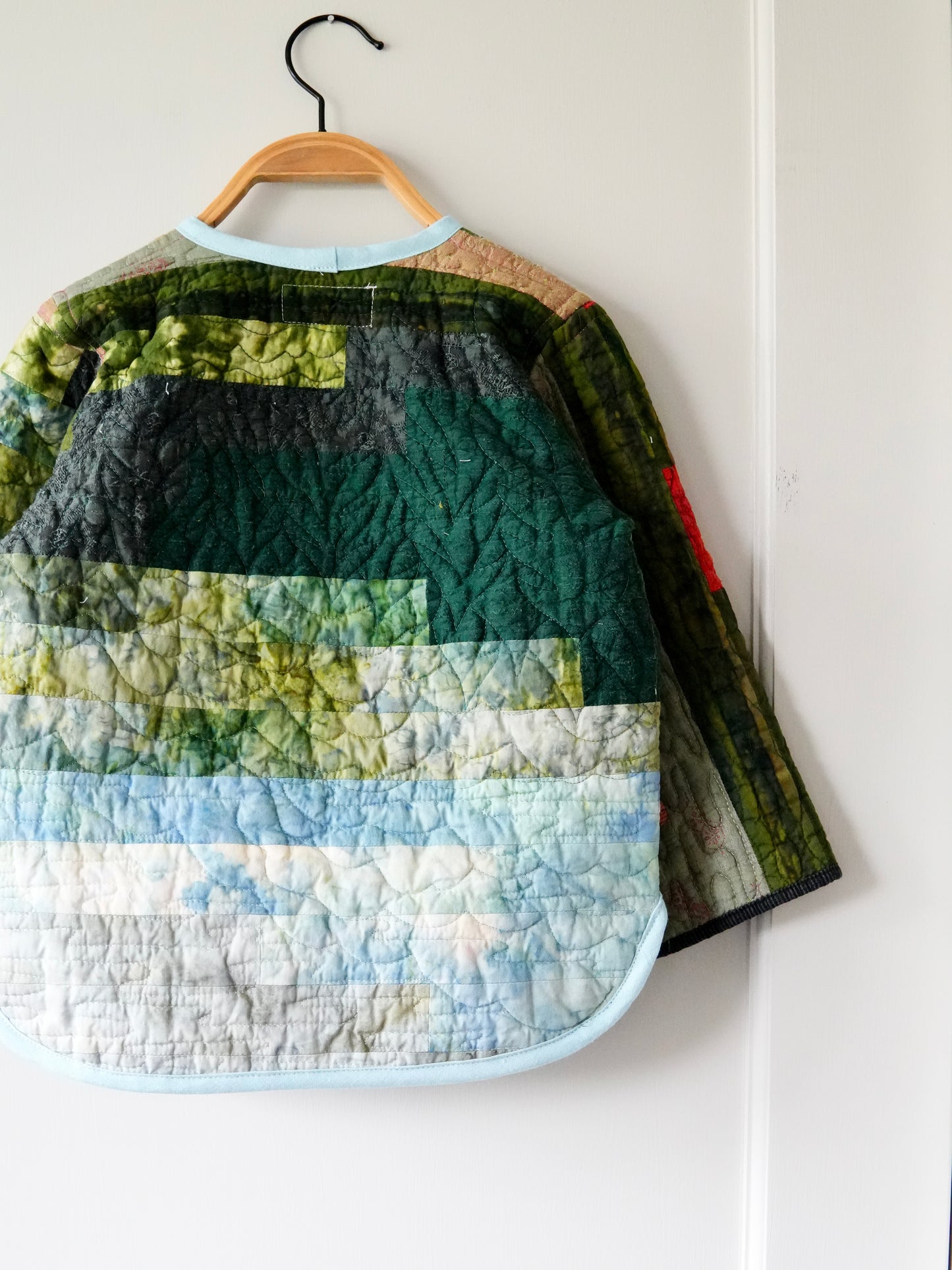 Batik & Silk Quilt Liner Coat (2/3y)