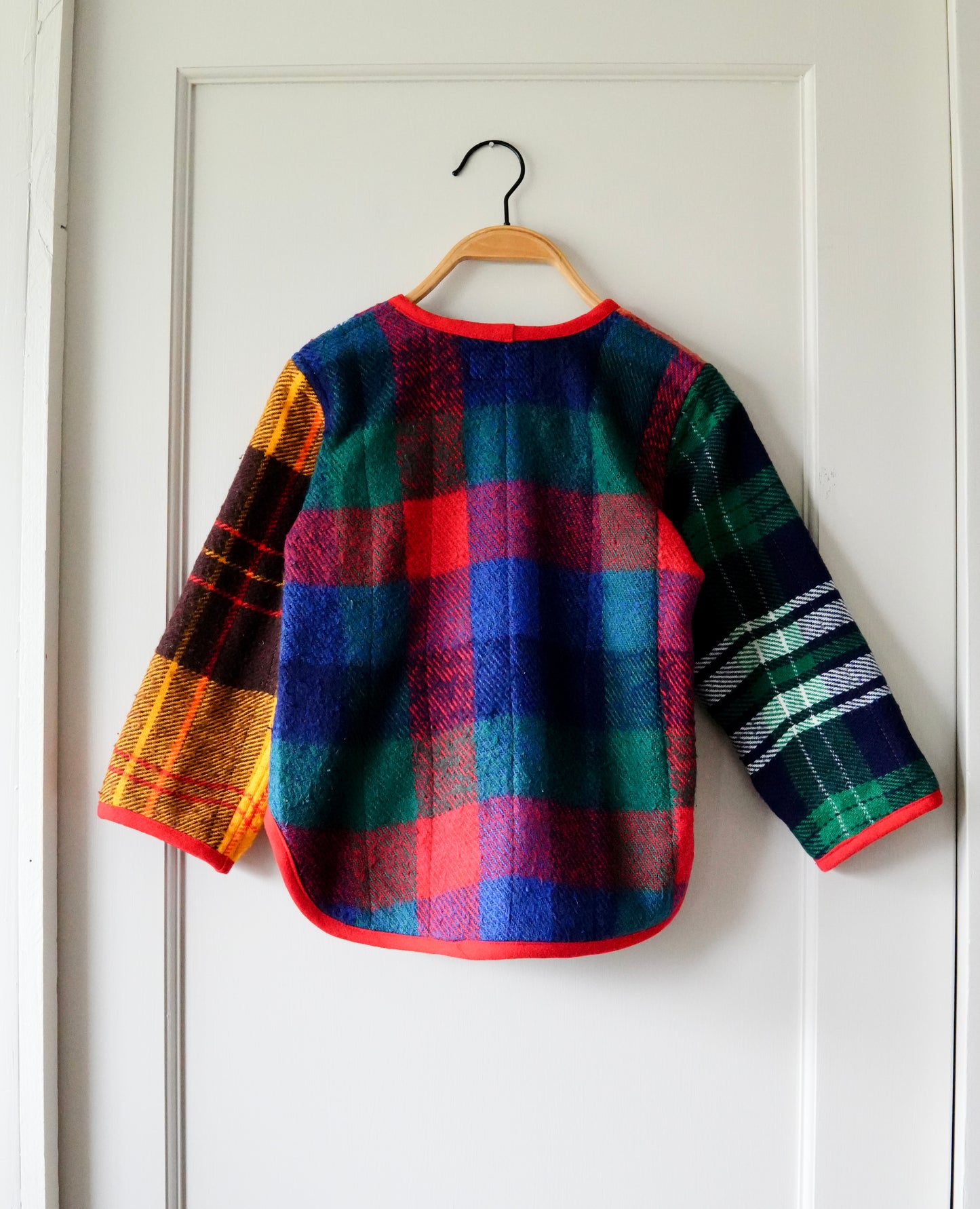 Mixed Plaid Liner Coat (4/5y)