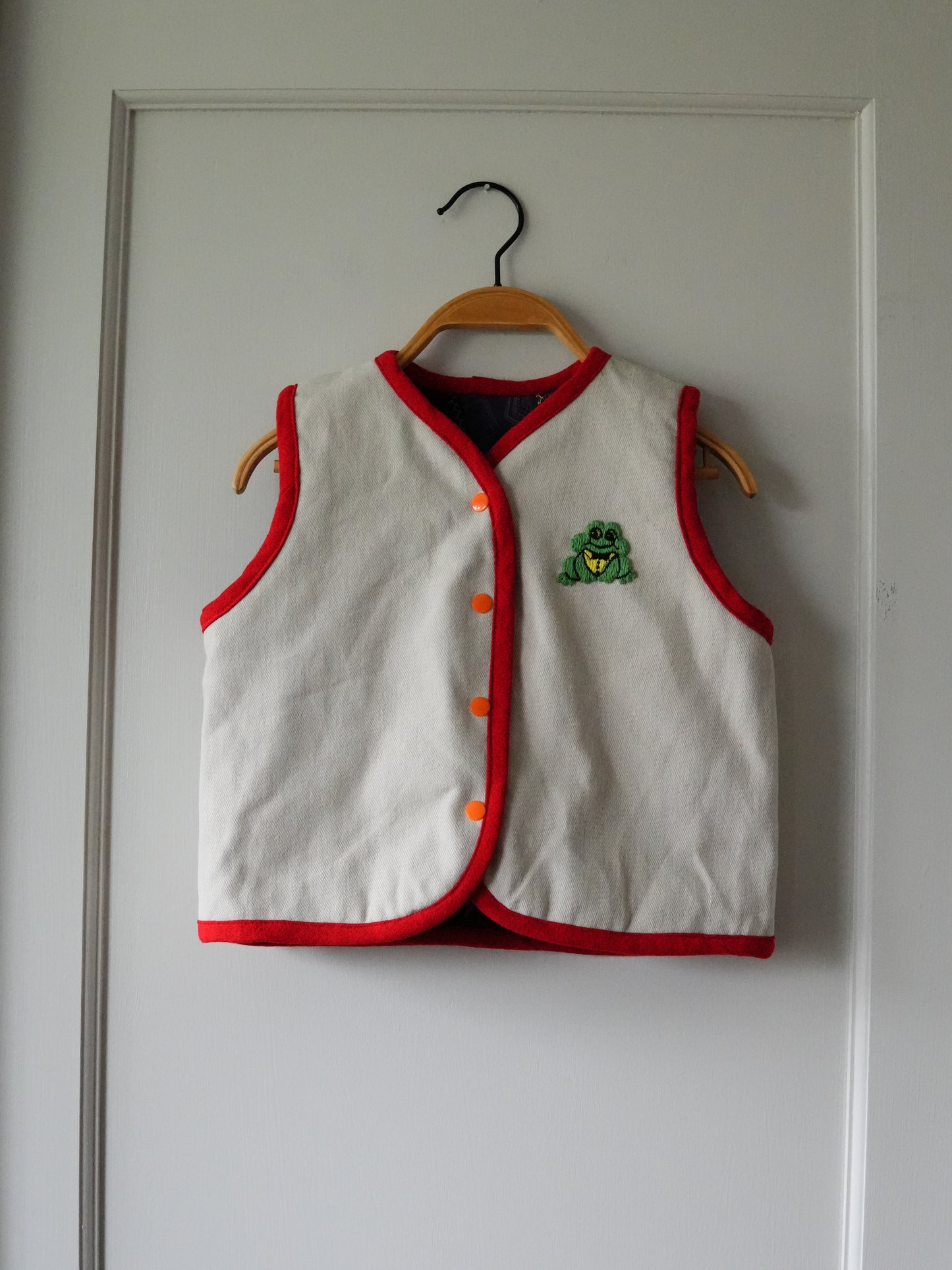 Quilt Vest (4/5Y) *REVERSIBLE*