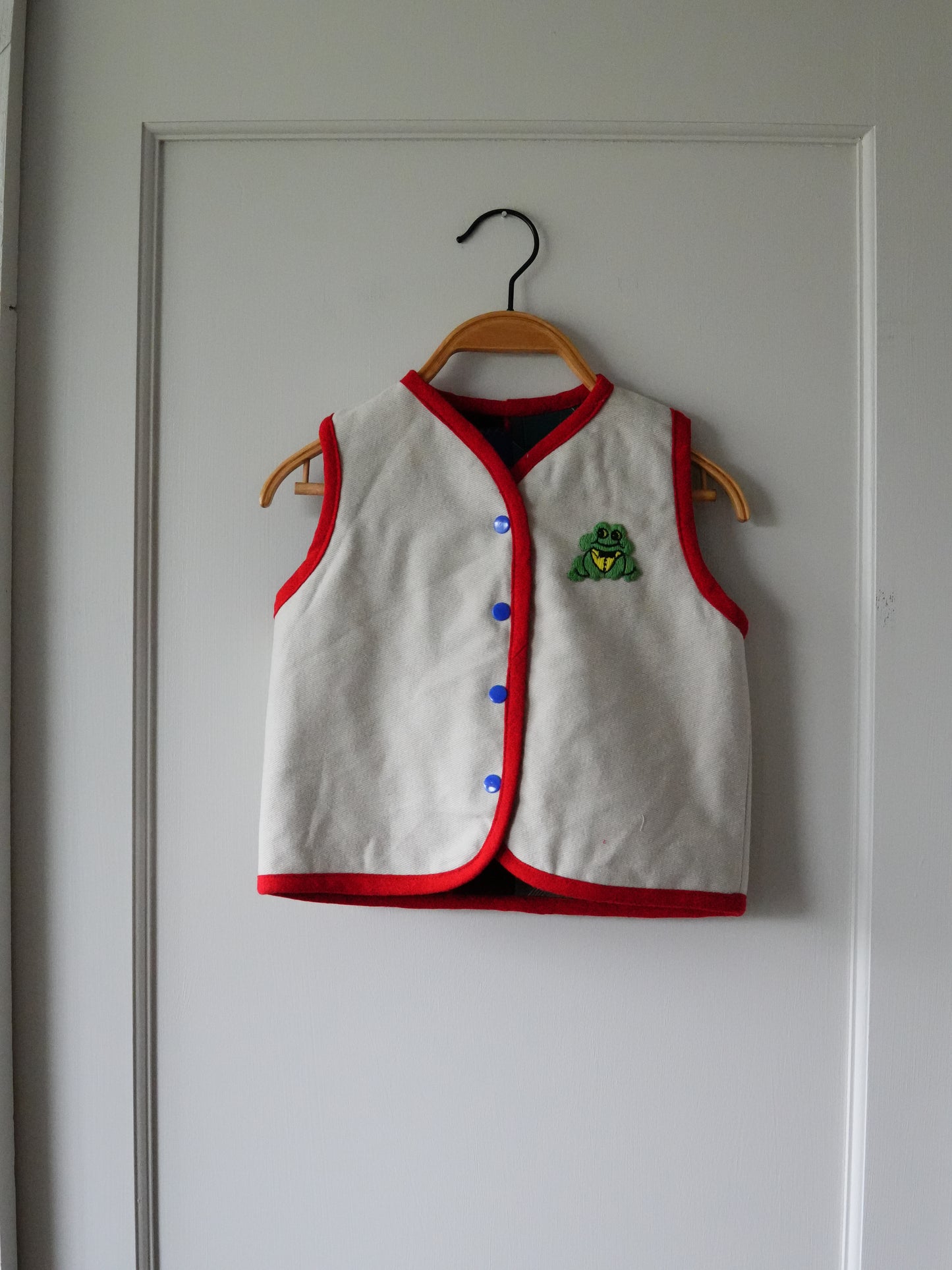 Quilt Vest (2/3Y) *reversible*