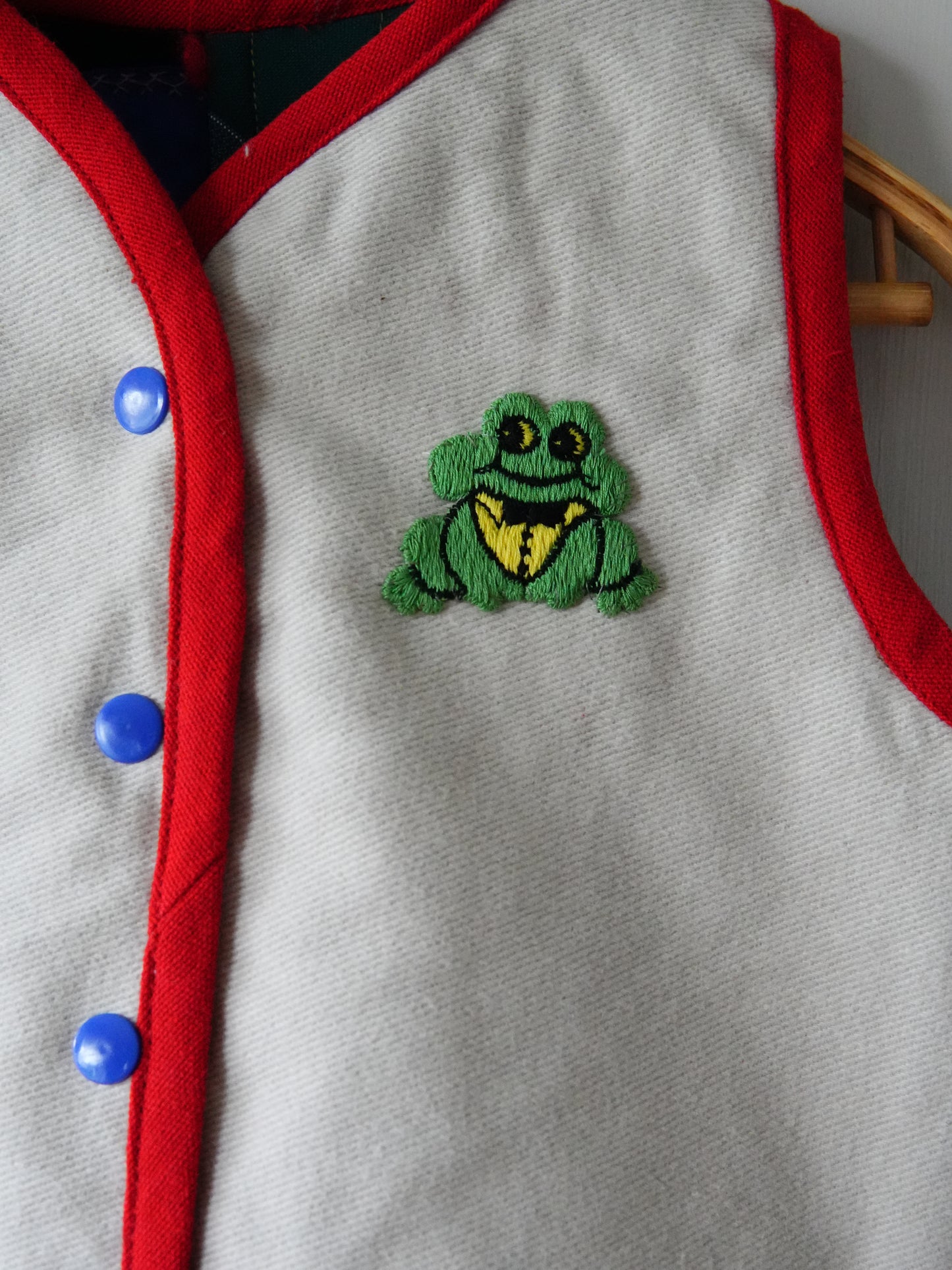 Quilt Vest (2/3Y) *reversible*