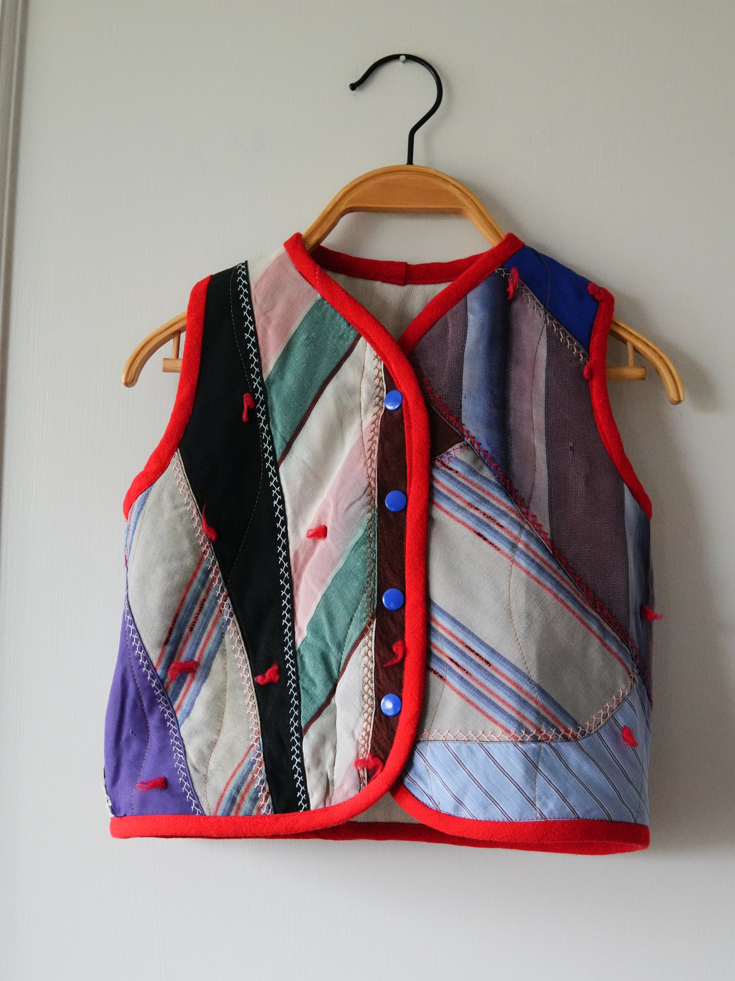 Quilt Vest (2/3Y) *reversible*