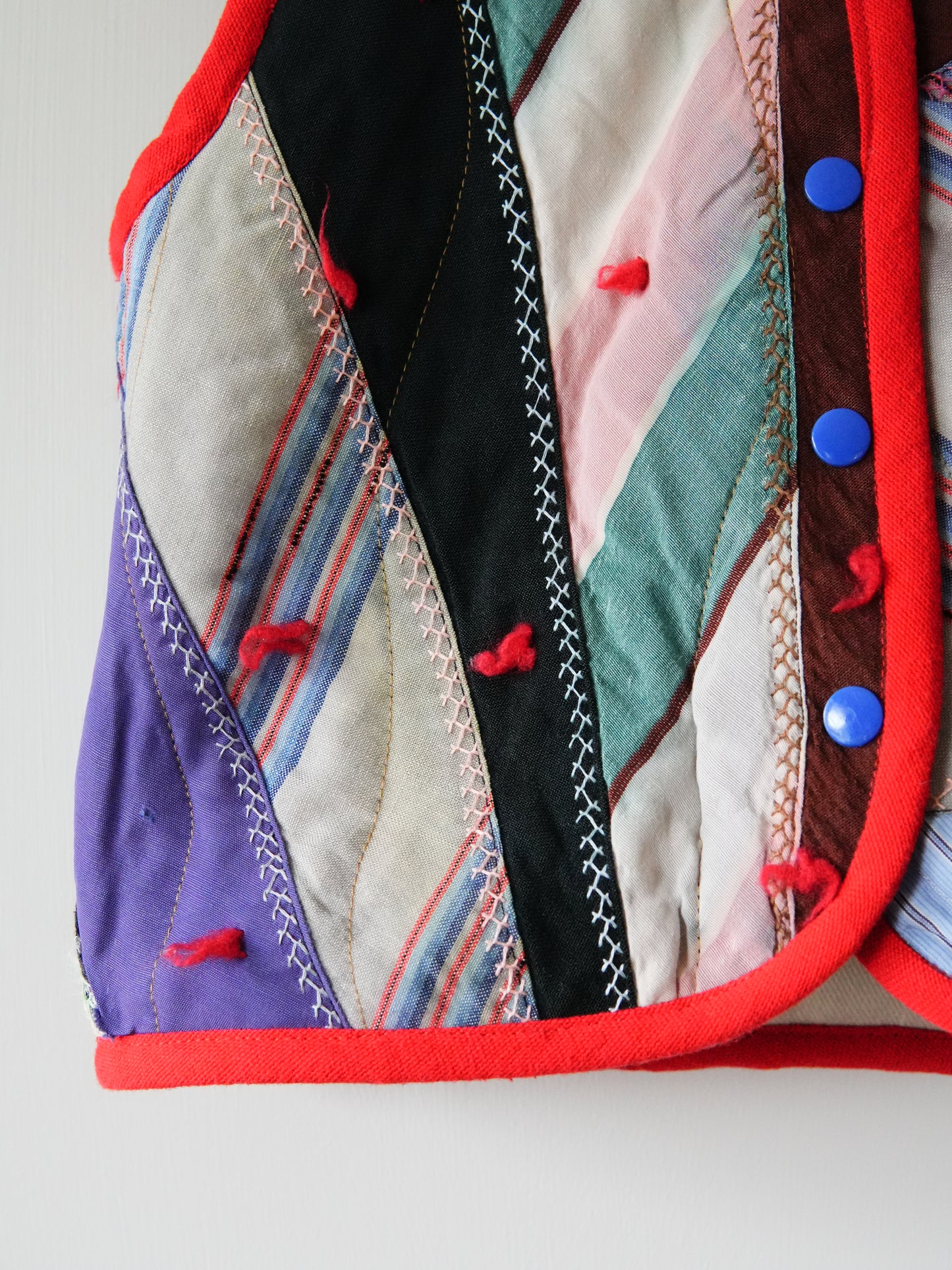 Quilt Vest (2/3Y) *reversible*