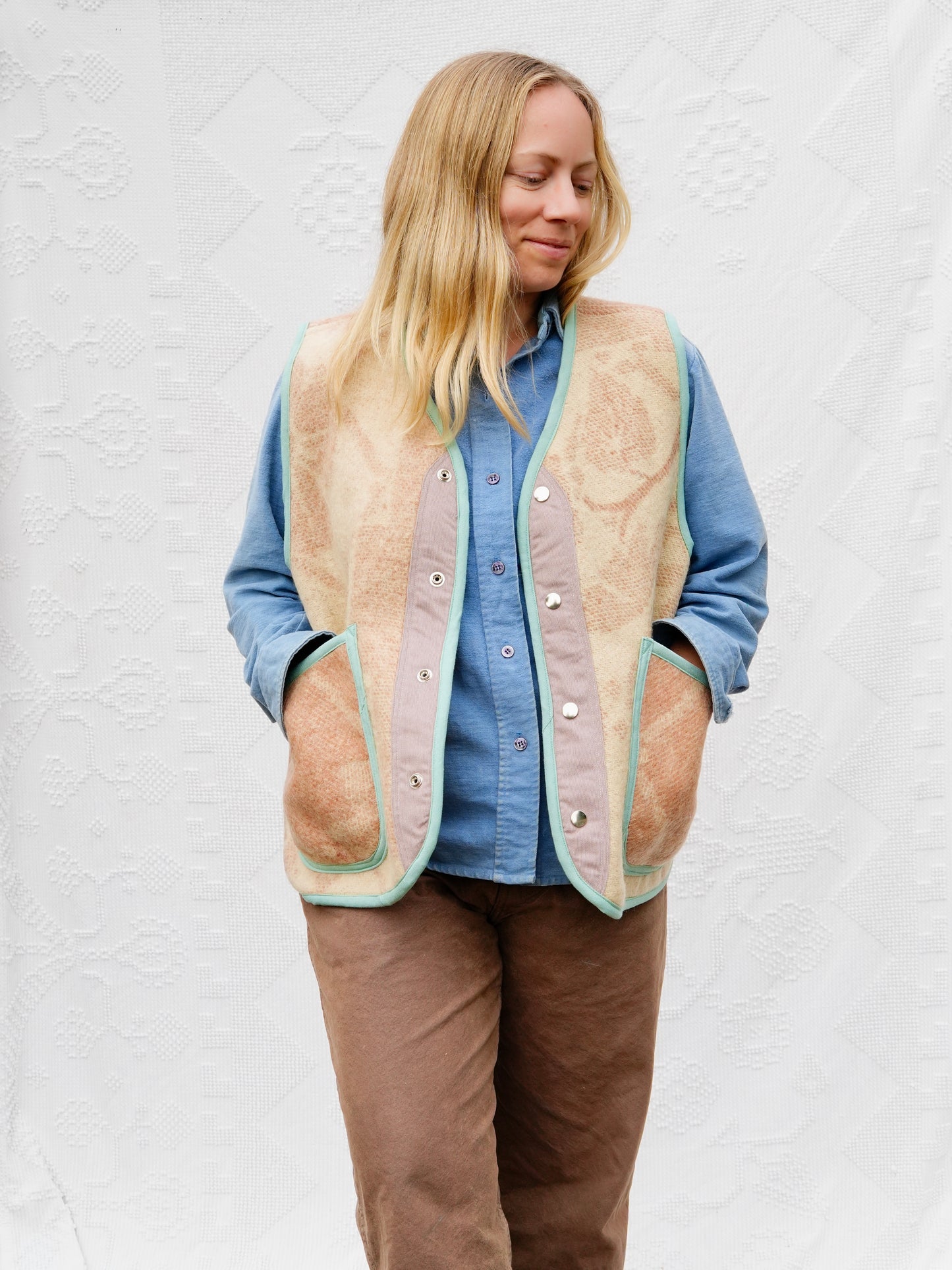 Wool Blanket Vest