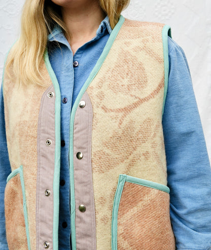 Wool Blanket Vest