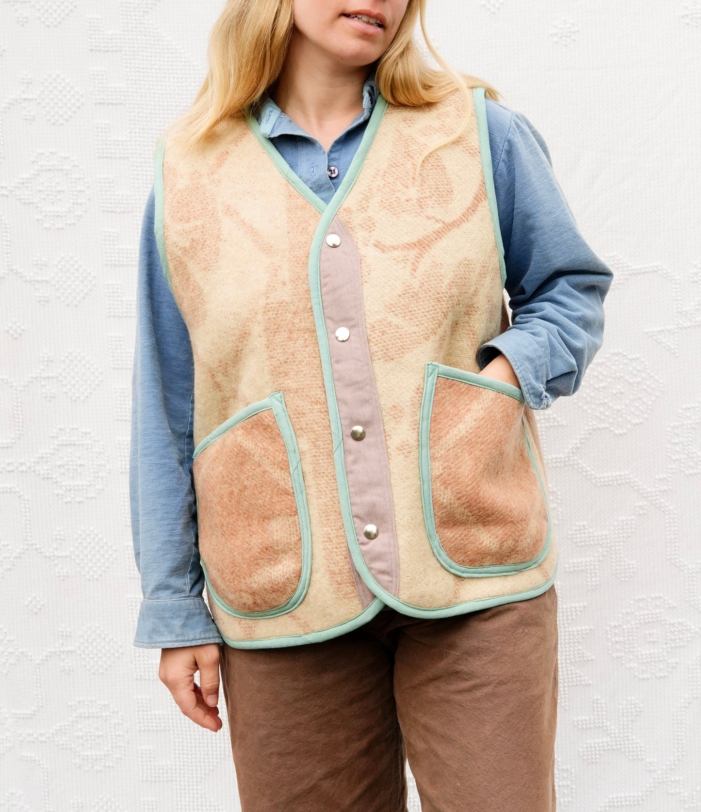 Wool Blanket Vest