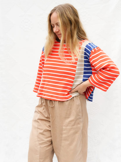 Mixed Stripe Sailor Tee #4