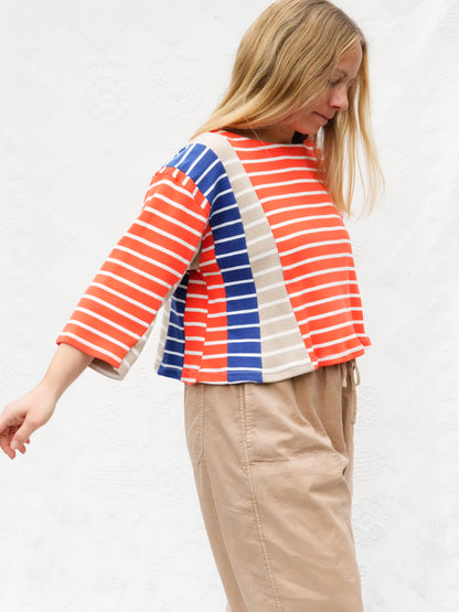 Mixed Stripe Sailor Tee #4