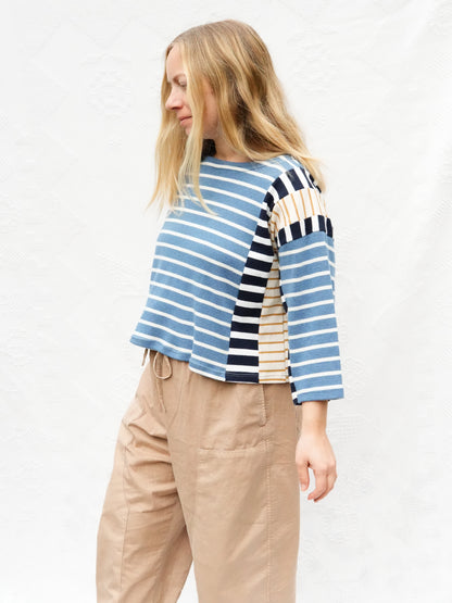 Mixed Stripe Sailor Tee #5