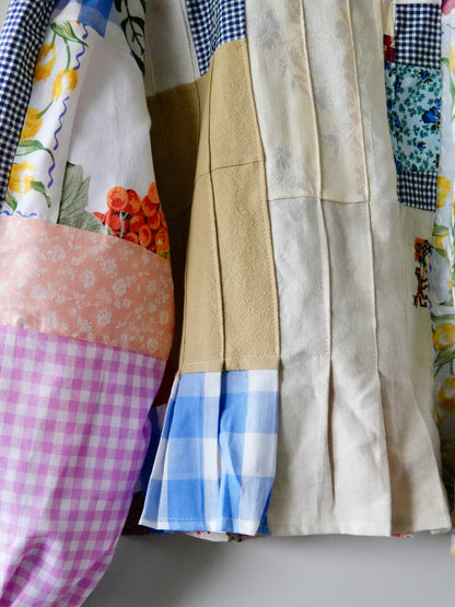 Linen Pleat Blouse (L/XL)