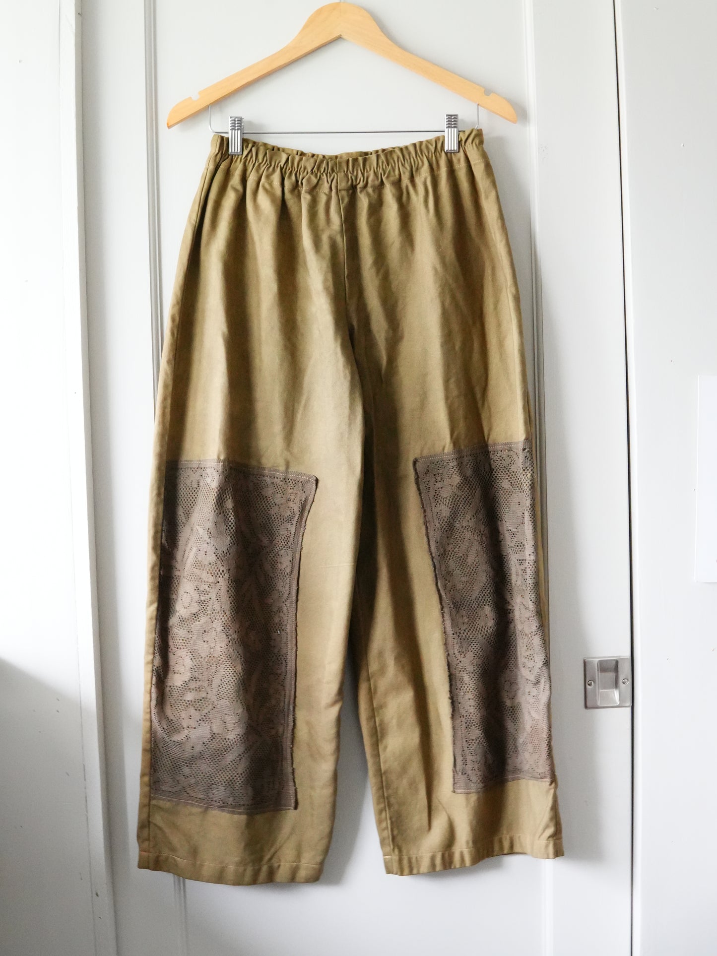 Overdyed Easy Pants M (Olive)