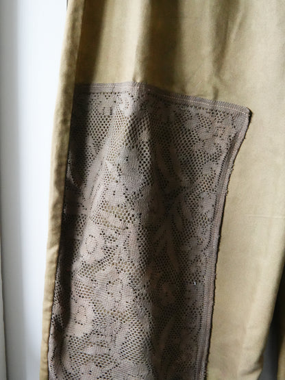 Overdyed Easy Pants M (Olive)