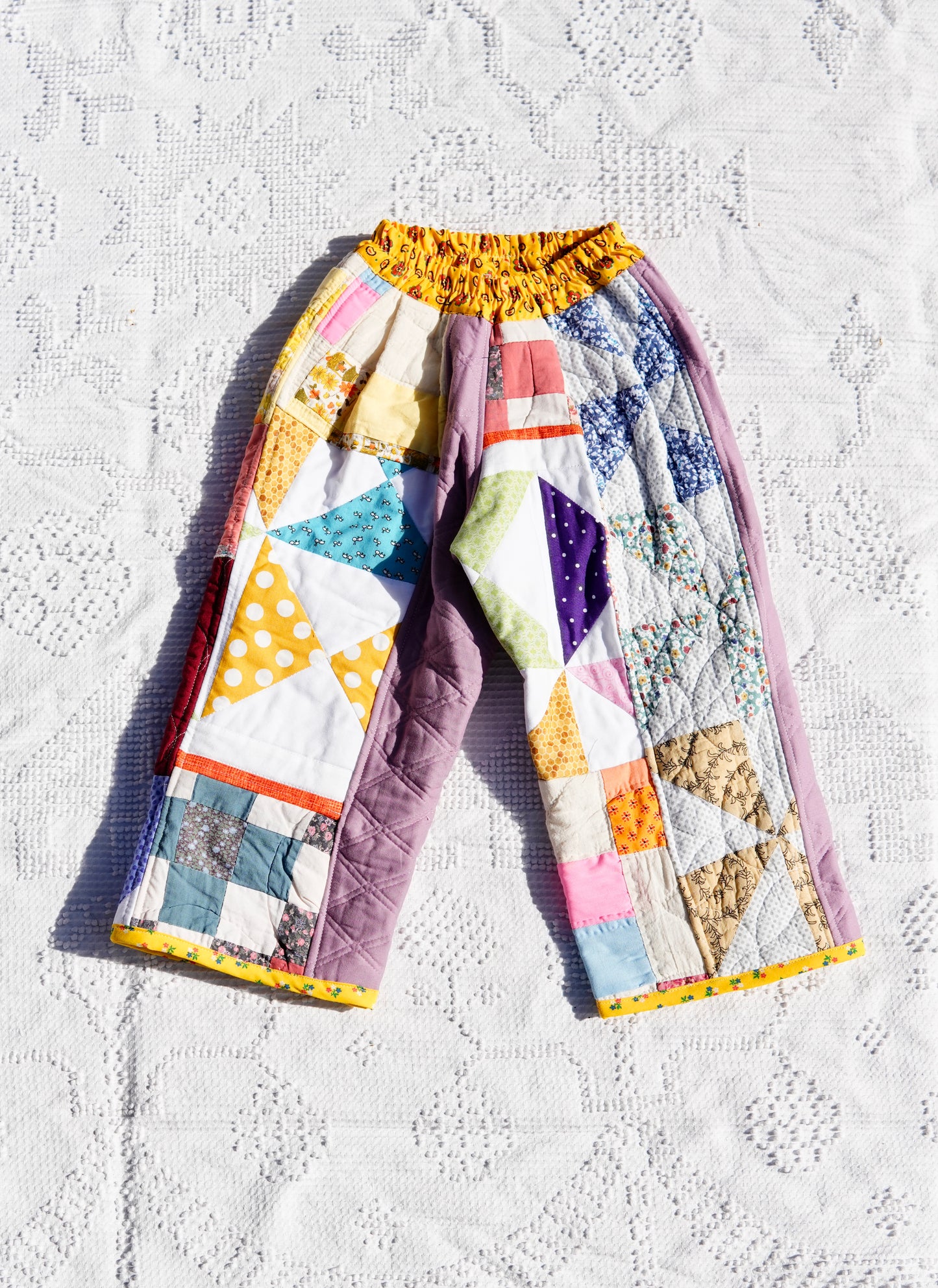 The Pleated Quilt Trouser (4/5y)