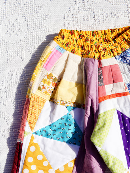 The Pleated Quilt Trouser (4/5y)