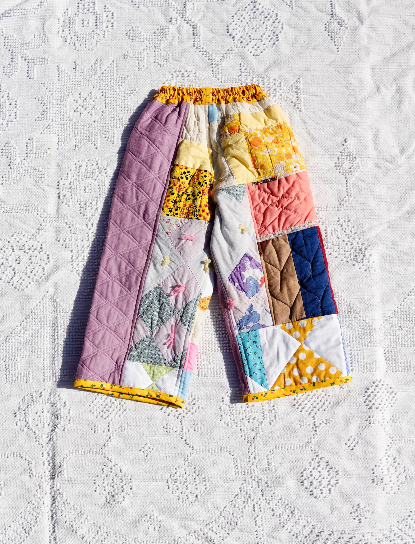 The Pleated Quilt Trouser (4/5y)