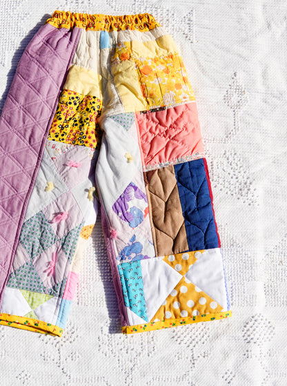 The Pleated Quilt Trouser (4/5y)