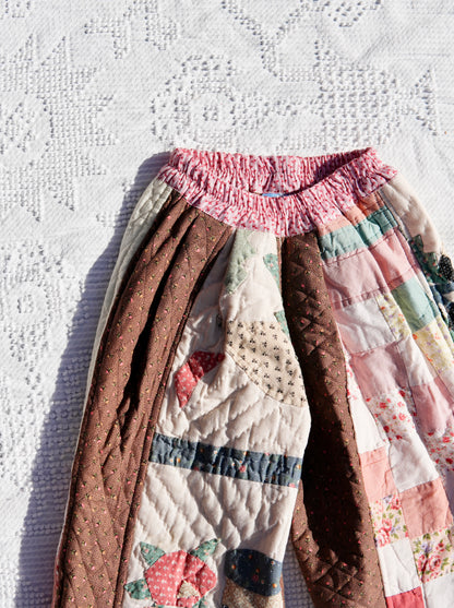 The Pleated Quilt Trouser (6/7y)