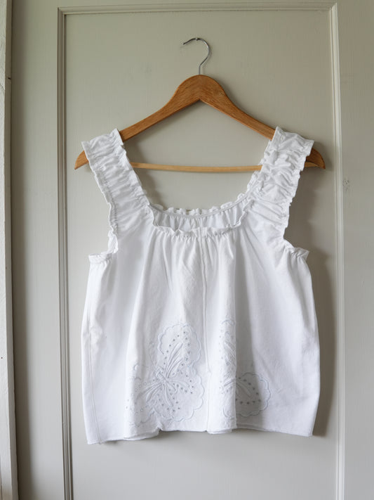 Vintage Linens Tank (S/M)