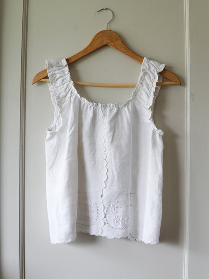Vintage Linens Tank (S/M)