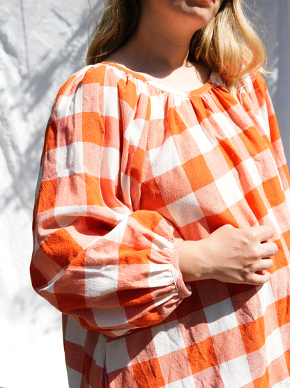 Picnic Gather Dress (L/XL)