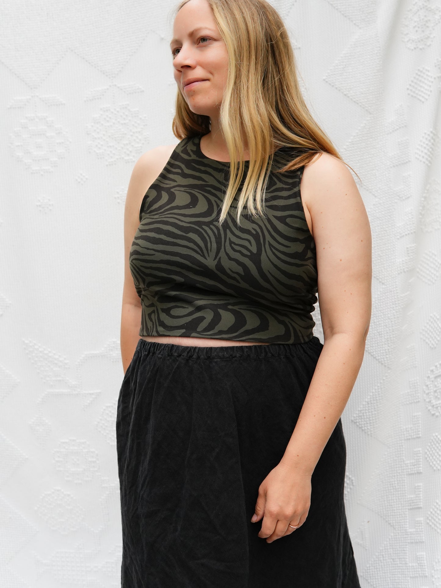 Open Back Knit Tank (S/M)
