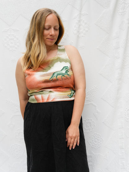 Open Back Knit Tank (M/L)