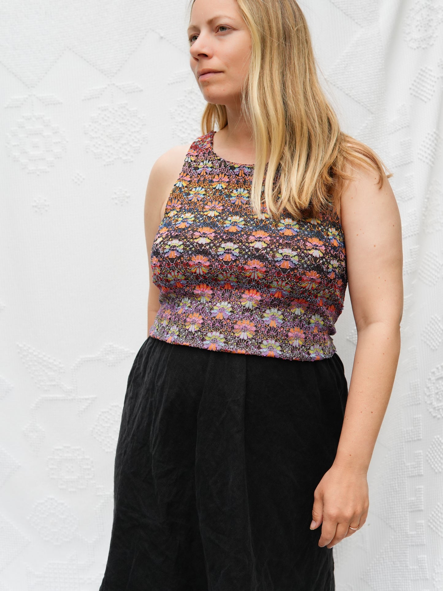 Open Back Knit Tank (S/M)