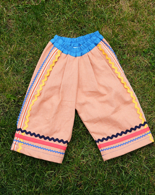 The Pleated Trim Trouser (1-2Y)