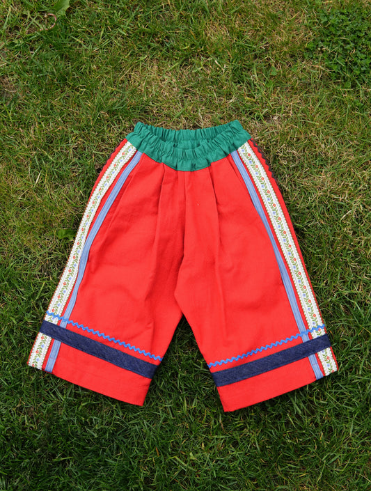 The Pleated Trim Trouser (1-2Y)
