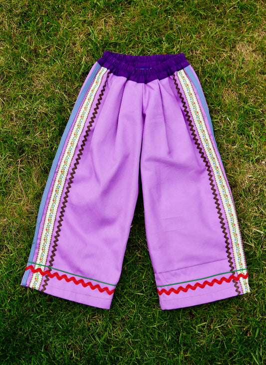 The Pleated Trim Trouser (5/6y)