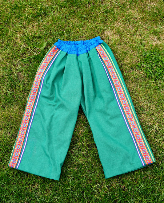 The Pleated Trim Trouser (5/6y)