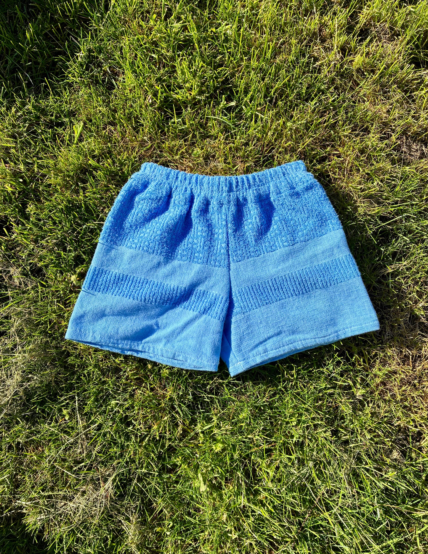 Play Shorts in Blue Towel (4T/5T)